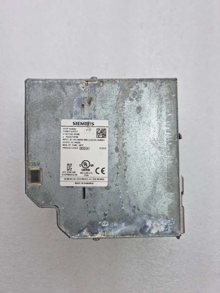 SIEMENS SITOP PSU200M 6EP1333-3BA00 POWER SUPPLY AC 120-230/230-500V OUTPUT-DC24